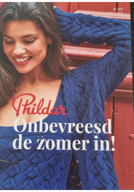 Phildar Nr. 222 met damesmodellen , alle niveaus  