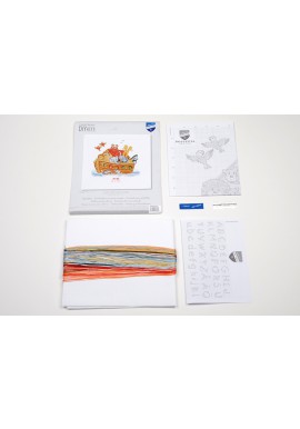 Telpakket Kit Ark van Noah  33 x 31 cm